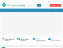 Tablet Screenshot of mon-pharmacien-conseil.com